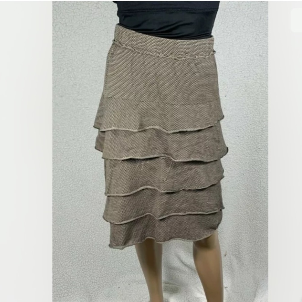 Matilda Jane Women's Small Finn Ruffled Tiered Skirt